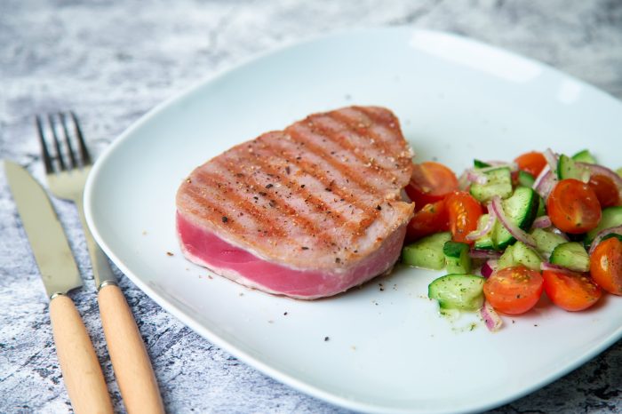 How to cook tuna steak japanese style