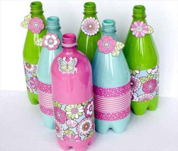 How to Make Decoration with Plastic Bottles Creative DIY Ideas