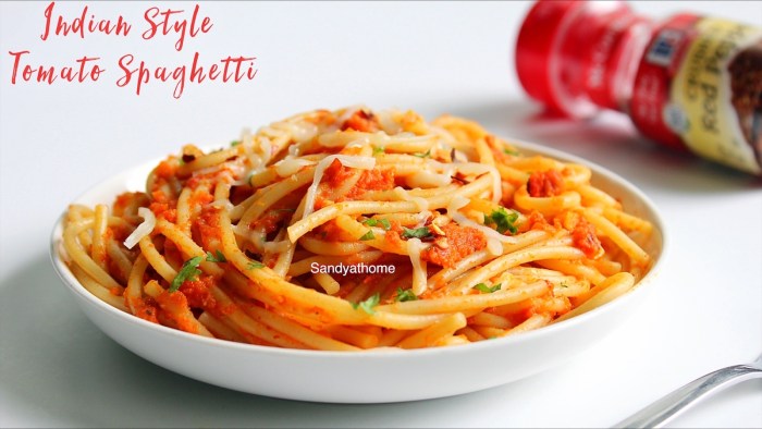 How to cook spaghetti pasta indian style