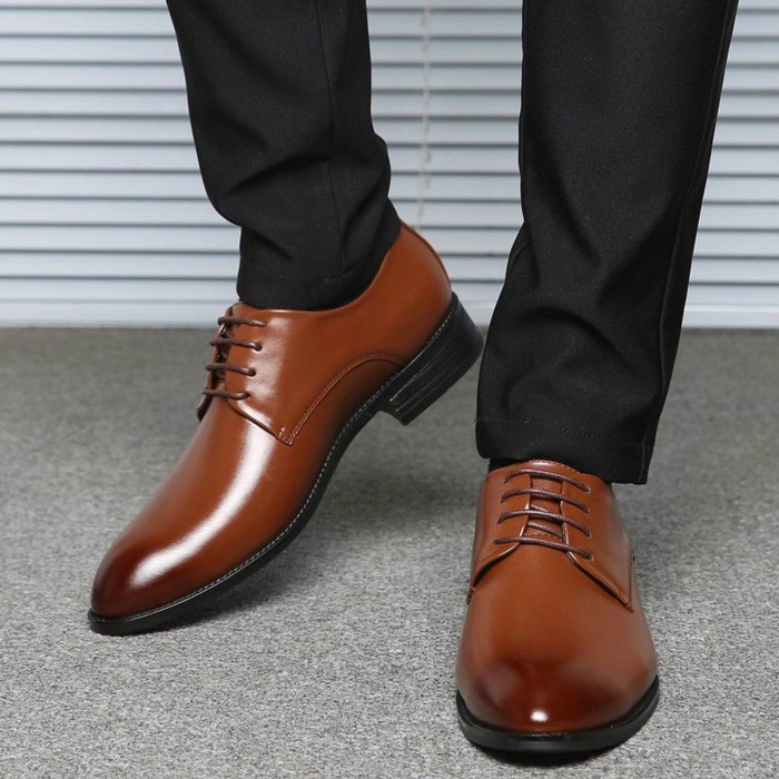 Mens dress pants with brown shoes